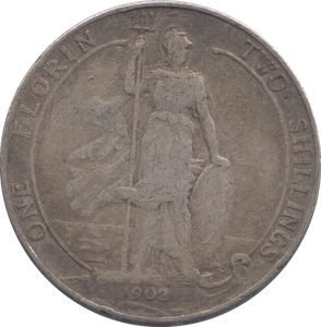 1902 FLORIN ( FINE ) - FLORIN - Cambridgeshire Coins