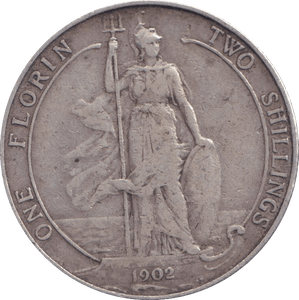 1902 FLORIN ( GF ) - FLORIN - Cambridgeshire Coins