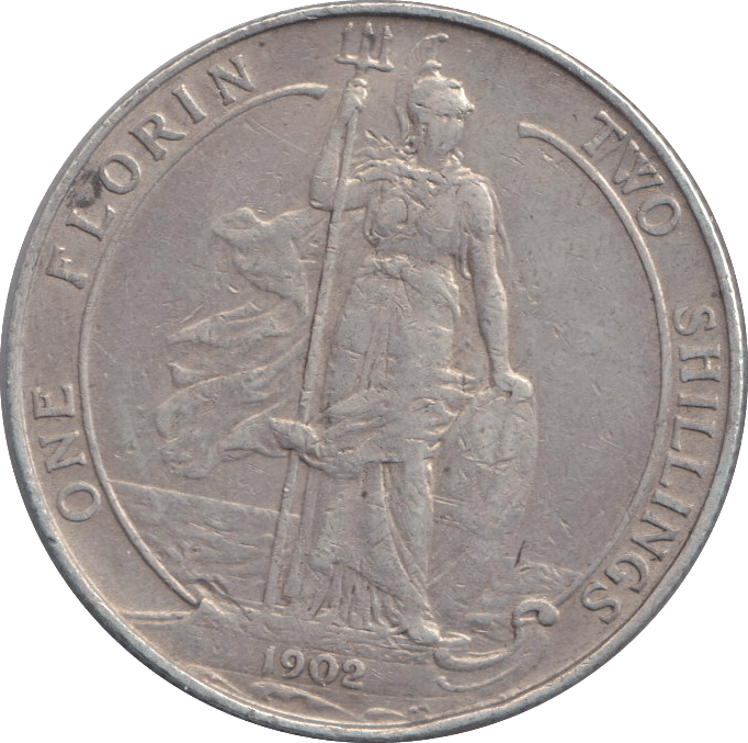 1902 FLORIN ( GF ) - FLORIN - Cambridgeshire Coins