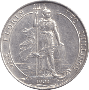1902 FLORIN ( GVF ) - FLORIN - Cambridgeshire Coins