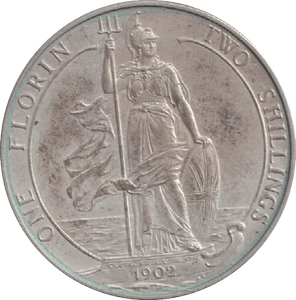1902 FLORIN ( MATT PROOF ) - FLORIN - Cambridgeshire Coins