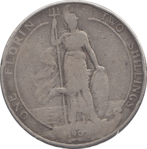 1902 FLORIN ( NF ) - FLORIN - Cambridgeshire Coins
