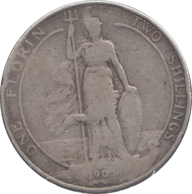 1902 FLORIN ( NF ) - FLORIN - Cambridgeshire Coins