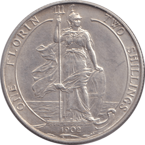 1902 FLORIN ( UNC ) - FLORIN - Cambridgeshire Coins