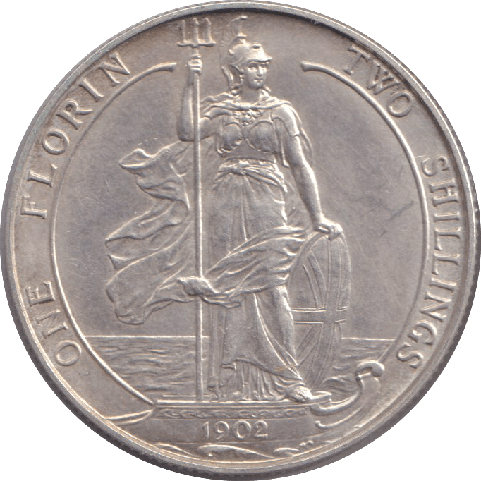 1902 FLORIN ( UNC ) - FLORIN - Cambridgeshire Coins