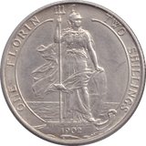 1902 FLORIN ( UNC ) - FLORIN - Cambridgeshire Coins