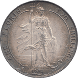 1902 FLORIN ( UNC ) - WORLD COINS - Cambridgeshire Coins