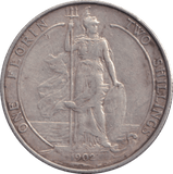 1902 FLORIN ( VF ) - FLORIN - Cambridgeshire Coins