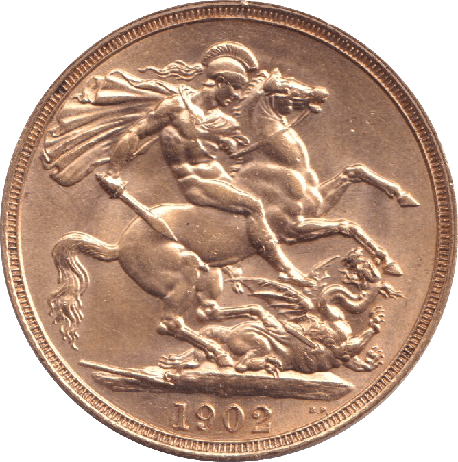 1902 GOLD DOUBLE SOVEREIGN ( AUNC ) - DOUBLE SOVEREIGN - Cambridgeshire Coins