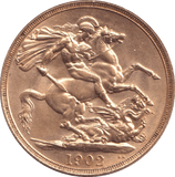 1902 GOLD DOUBLE SOVEREIGN ( AUNC ) - DOUBLE SOVEREIGN - Cambridgeshire Coins