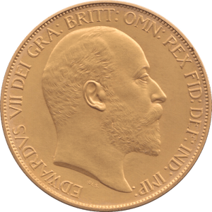 1902 GOLD FIVE POUND ( MATT PROOF ) - GOLD FIVE POUNDS - Cambridgeshire Coins