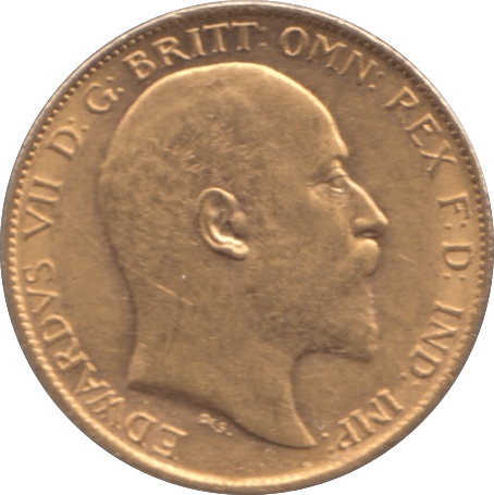 1902 GOLD HALF SOVEREIGN ( EF ) - HALF SOVEREIGN - Cambridgeshire Coins