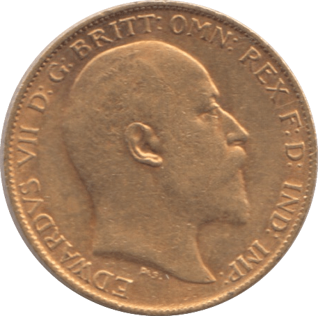 1902 GOLD HALF SOVEREIGN ( GVF ) - Half Sovereign - Cambridgeshire Coins