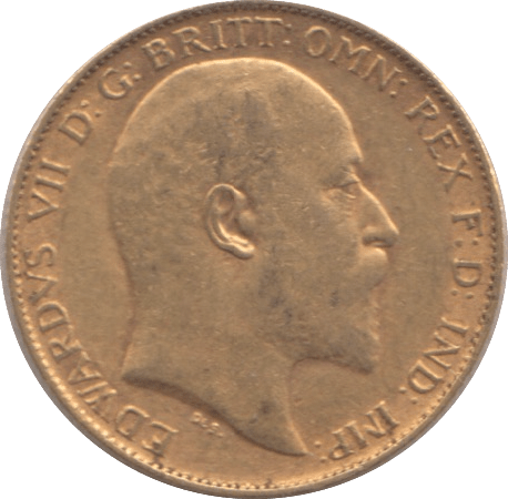 1902 GOLD HALF SOVEREIGN ( VF ) - HALF SOVEREIGN - Cambridgeshire Coins