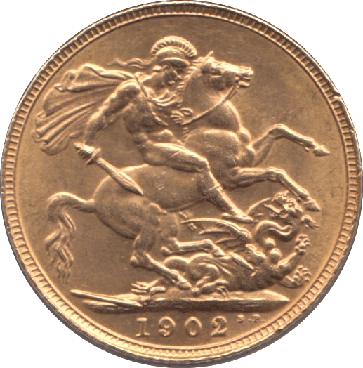 1902 GOLD SOVEREIGN ( AUNC ) - SOVEREIGN - Cambridgeshire Coins