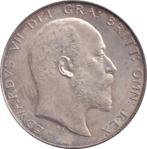 1902 HALFCROWN ( AUNC ) - HALFCROWN - Cambridgeshire Coins