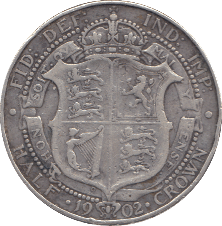 1902 HALFCROWN ( FINE ) - HALFCROWN - Cambridgeshire Coins