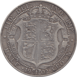 1902 HALFCROWN ( FINE ) - WORLD COINS - Cambridgeshire Coins