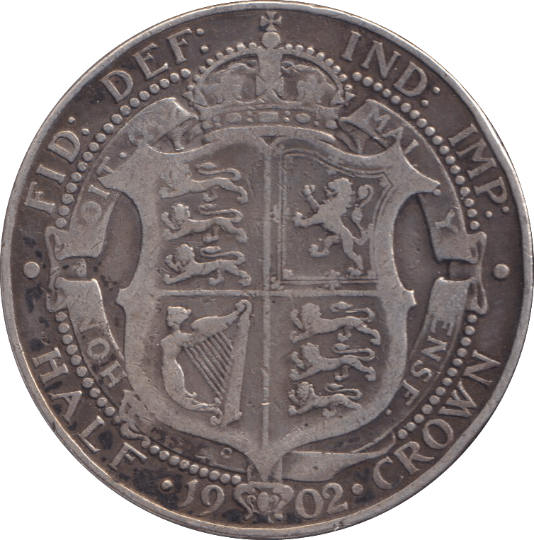 1902 HALFCROWN ( FINE ) - WORLD COINS - Cambridgeshire Coins