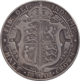 1902 HALFCROWN ( FINE ) - WORLD COINS - Cambridgeshire Coins