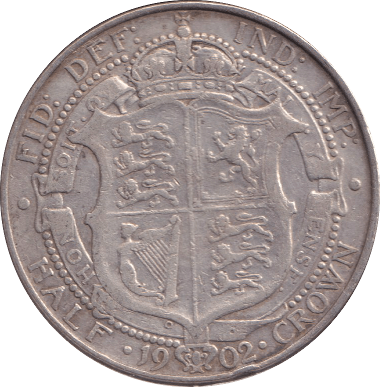 1902 HALFCROWN ( GF ) - HALFCROWN - Cambridgeshire Coins