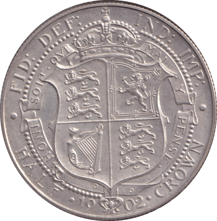 1902 HALFCROWN ( MATT PROOF ) - HALFCROWN - Cambridgeshire Coins