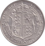 1902 HALFCROWN ( MATT PROOF ) - HALFCROWN - Cambridgeshire Coins