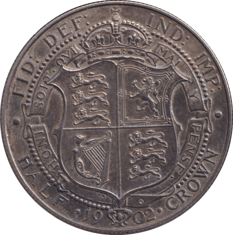 1902 HALFCROWN ( PROOF ) - HALFCROWN - Cambridgeshire Coins