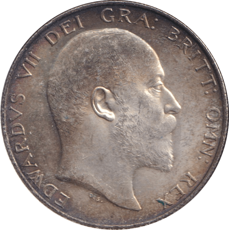 1902 HALFCROWN ( UNC ) - HALFCROWN - Cambridgeshire Coins