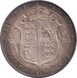 1902 HALFCROWN ( UNC ) - HALFCROWN - Cambridgeshire Coins