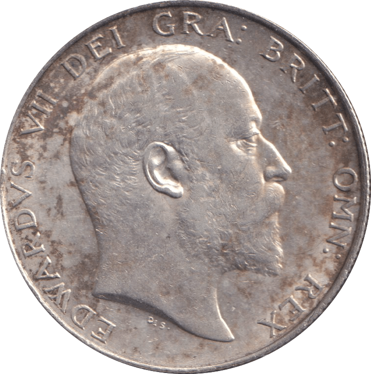 1902 HALFCROWN ( UNC ) - HALFCROWN - Cambridgeshire Coins