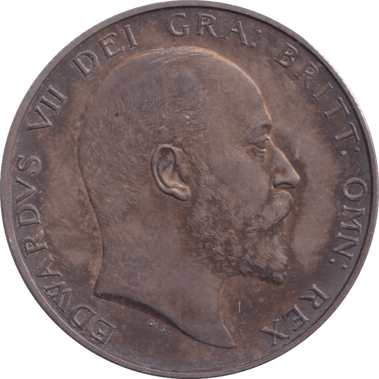 1902 HALFCROWN ( UNC ) - HALFCROWN - Cambridgeshire Coins