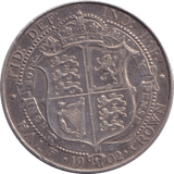 1902 HALFCROWN ( VF ) - HALFCROWN - Cambridgeshire Coins