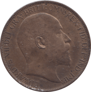 1902 HALFPENNY ( UNC ) - HALFPENNY - Cambridgeshire Coins