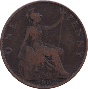 1902 HIGH TIDE PENNY ( FINE ) - PENNY - Cambridgeshire Coins