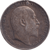 1902 HOLED CROWN ( GVF ) - CROWN - Cambridgeshire Coins