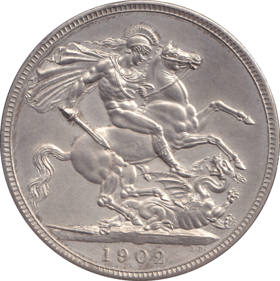 1902 II CROWN ( MATT PROOF ) - CROWN - Cambridgeshire Coins