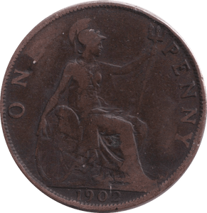 1902 LOW TIDE PENNY ( NF ) - PENNY - Cambridgeshire Coins