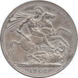 1902 MATT PROOF CROWN - CROWN - Cambridgeshire Coins