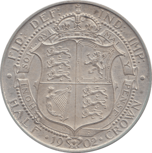 1902 MATT PROOF HALFCROWN - HALFCROWN - Cambridgeshire Coins