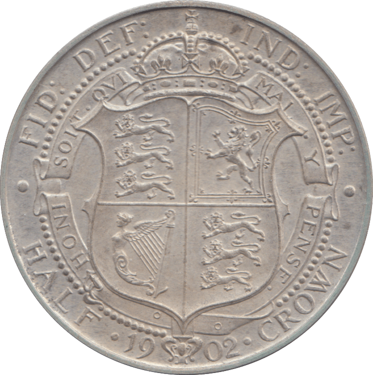 1902 MATT PROOF HALFCROWN - HALFCROWN - Cambridgeshire Coins