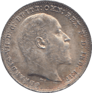 1902 MAUNDY 3 PENCE ( UNC ) - WORLD COINS - Cambridgeshire Coins