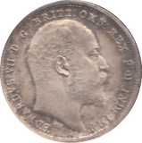 1902 MAUNDY FOURPENCE ( EF ) - MAUNDY FOURPENCE - Cambridgeshire Coins