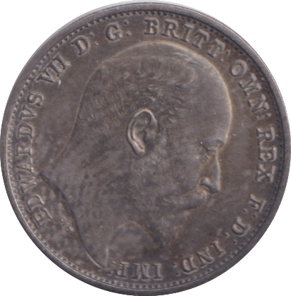 1902 MAUNDY FOURPENCE ( UNC ) - MAUNDY FOURPENCE - Cambridgeshire Coins