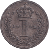 1902 MAUNDY ONE PENNY ( AUNC ) - MAUNDY ONE PENNY - Cambridgeshire Coins