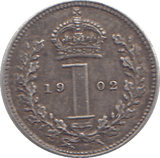 1902 MAUNDY ONE PENNY ( AUNC ) - MAUNDY ONE PENNY - Cambridgeshire Coins