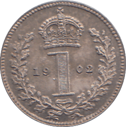 1902 MAUNDY ONE PENNY ( EF ) - MAUNDY ONE PENNY - Cambridgeshire Coins
