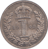 1902 MAUNDY ONE PENNY ( EF ) - MAUNDY ONE PENNY - Cambridgeshire Coins