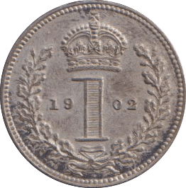 1902 MAUNDY ONE PENNY ( MATT PROOF ) - MAUNDY ONE PENNY - Cambridgeshire Coins