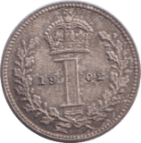 1902 MAUNDY ONE PENNY ( UNC ) 1 - MAUNDY ONE PENNY - Cambridgeshire Coins